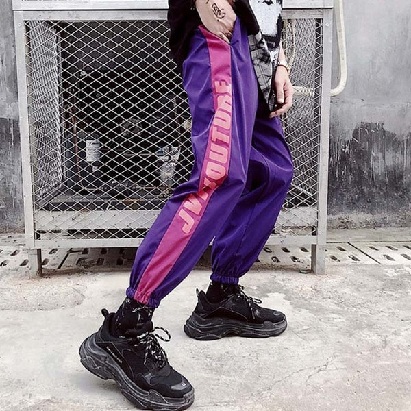 Hot Big Pockets Cargo pants women High Waist Loose Streetwear pants Baggy Tactical Trouser hip hop high quality joggers pants