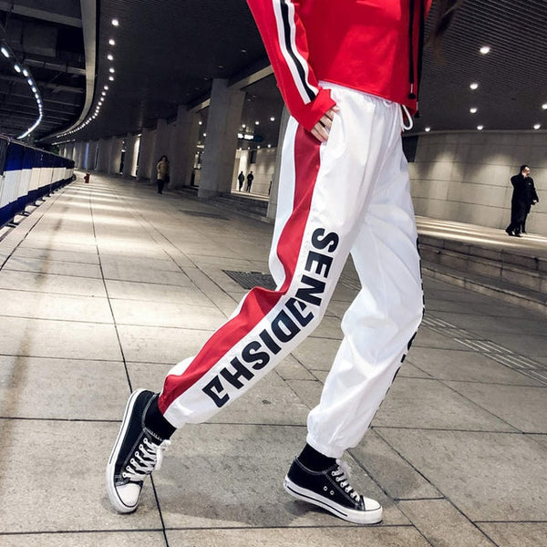 Hot Big Pockets Cargo pants women High Waist Loose Streetwear pants Baggy Tactical Trouser hip hop high quality joggers pants